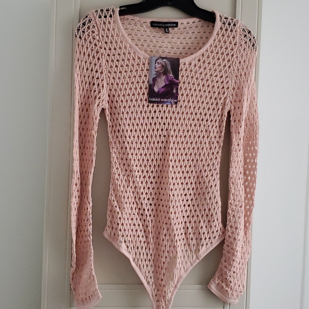 Naked wardrobe lovin knit bodysuit